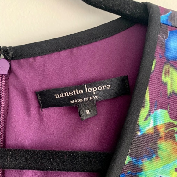 Nanette Lepore Multicolor Floral Mini Dress - Picture 3 of 6